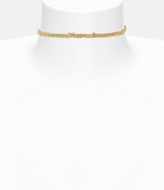 Vivienne Westwood Millicent Choker Gold Swarovski Crystals Women
