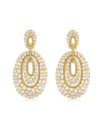 Diana M. Jewels Fine Jewelry 18K 24.00 Ct. Tw. Diamond Drop Earrings