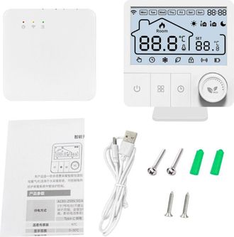 OEM Termostato Wifi Ty, Controlador El&eacute;ctrico Inteligente Programable Para Calefacci&oacute;n, Para Uso Dom&eacute;stico