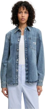 Moschino Denim Jassen - Dames - Spijkerjassen - Blauw - S - Denim - Jassen