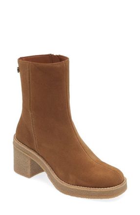 Toni Pons Piani Block Heel Bootie in Tobacco at Nordstrom, Size 7-7.5Us