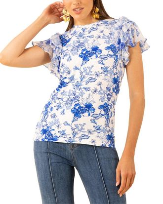 Hale Bob Hale Bob Novalee Short Sleeve Top