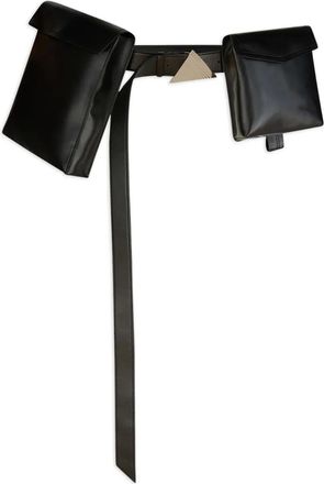 The Attico pocketed belt - Black