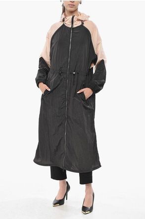 Woolrich Two-Tone Nylon Parka MESHOPPEN With Hood size Xxs