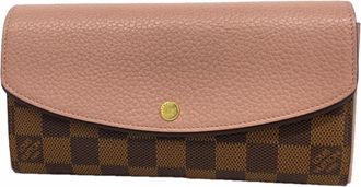 Louis Vuitton Ebene Magnolia Long Wallet (Bi-Fold) (Pre-Owned)