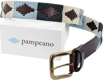 Pampeano Sereno Belt in Brown/navy/light Blue/cream at Nordstrom, Size 38