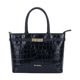 Pierre Cardin Handbag - Dames - Handtassen - Blauw - ONE Size - Leer - Tassen