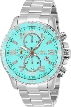 Invicta Specialty Mach Gala Chronograph Quartz Light Blue Dial Mens Watch 69820
