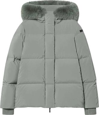 Roberto Ricci Design Jassen - Dames - Winterjassen - Groen - S - Polyester - Jassen