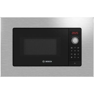 Bosch Bel623ms3 - Horno Microondas Integrable 20 Litros Con Grill Inox
