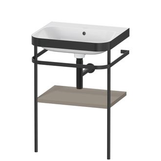 Duravit Set Duravit Happy D.2 Plus Con Soporte Met&aacute;lico, 575x490mm, Sin