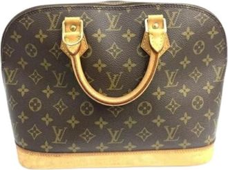 Louis Vuitton Pre-owned Handbags, female, Brown, Size: ONE SIZE Pre-owned Vintage Handbag