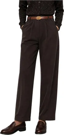 Kocca Dames, Broeken, Zwart, Maat: XS Katoen