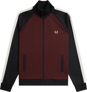 Fred Perry Sweatshirts & Hoodies - Heren - Vesten met rits - Rood - M - Hoodies & sweatvesten