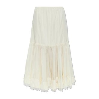 Ganni Donna, Gonne, Beige, M, new