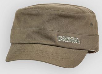 Kangol Cotton Twill Army Cappellino verde