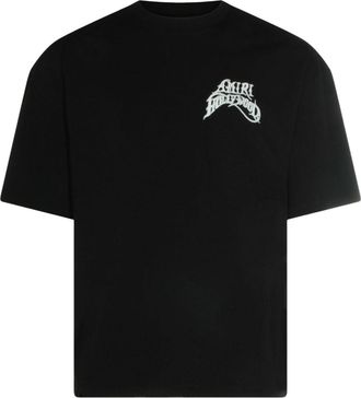 Amiri Black Regular Logo T-Shirt