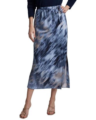 Nic+Zoe Nic+Zoe Romance Silk-Blend Slip Skirt