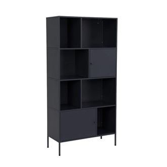 Sweeek Aparador, mueble de almacenamiento industrial de metal con 8