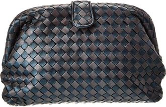 Bottega Veneta Lauren 1980 Intrecciato Leather Clutch (Authentic Pre-Loved)