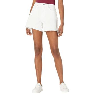 Hudson Womens Hudson Jeans Devon Cut-Off Shorts White Raw Hem High Rise JZZ332
