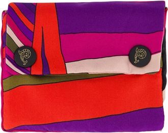 Pucci Accessoires, Dames, Veelkleurig, ONE Size, Speelkaarten met Marmo Print Case