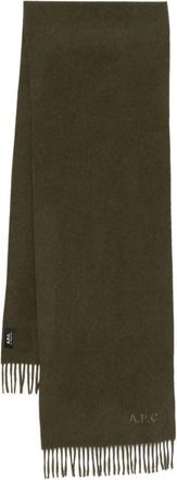 A.P.C. Alix scarf - unisex - Virgin Wool - One Size - Green