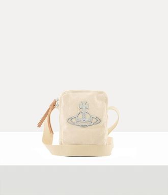 Vivienne Westwood Luke Crossbody Canvas Natural