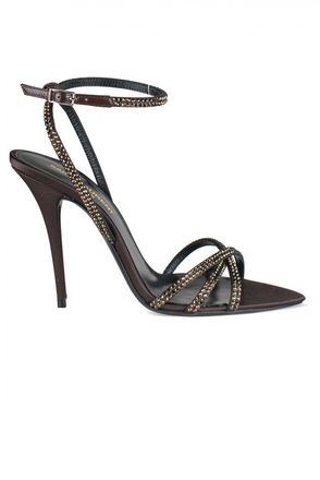Saint Laurent Ava Sandalen Bruin