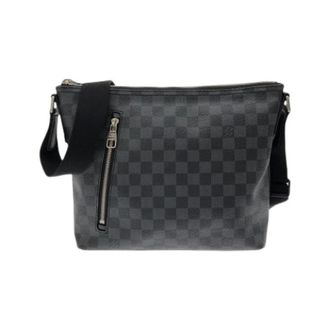 Louis Vuitton Pre-owned Vintage Graphite Schoudertas - Heren - Pre-owned - Grijs - Maat: ONE Size