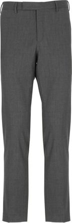 Pantaloni Torino Broeken, Heren, Grijs, 2Xl, Wol, Grijze Wol Maatwerk Broek met Charme