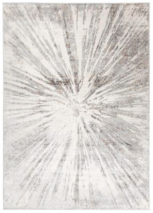 Tapiso Alfombra para sal&oacute;n comedor gris crema marr&oacute;n abstracto 120x170