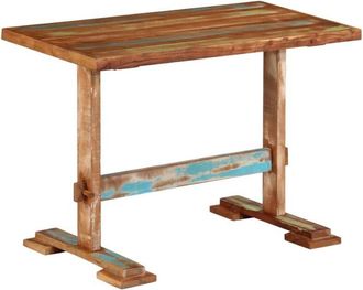 vidaXL Mesa De Comedor Madera Maciza Reciclada 110x55x78 Cm Vidaxl