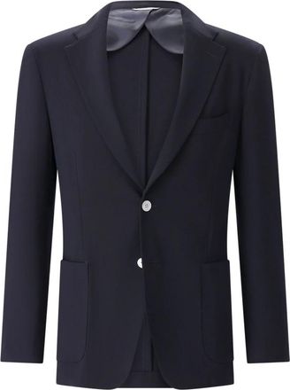 Marco Pescarolo Formal Blazer - Heren - Business blazers - Blauw - XL - Wol - Kostuums