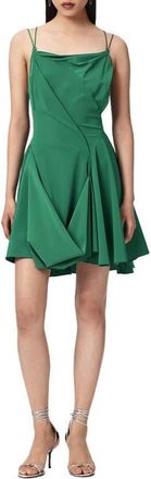AllSaints Claire Strappy Minidress in Apple Green at Nordstrom, Size 10
