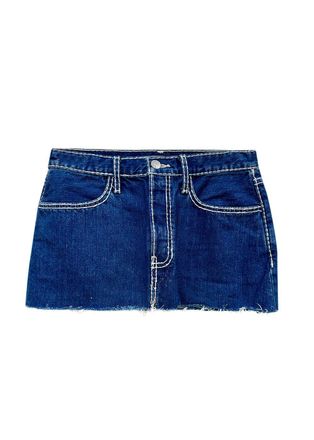 Re/Done Re/Done Denim Mini Skirt Size 27/69
