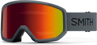 Smith Transfer Snow Goggles in Slate /Red Sol-X Mirror at Nordstrom