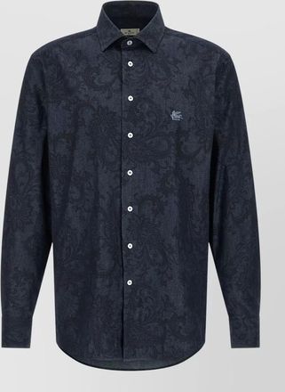 Etro paisley ramage cotton shirt