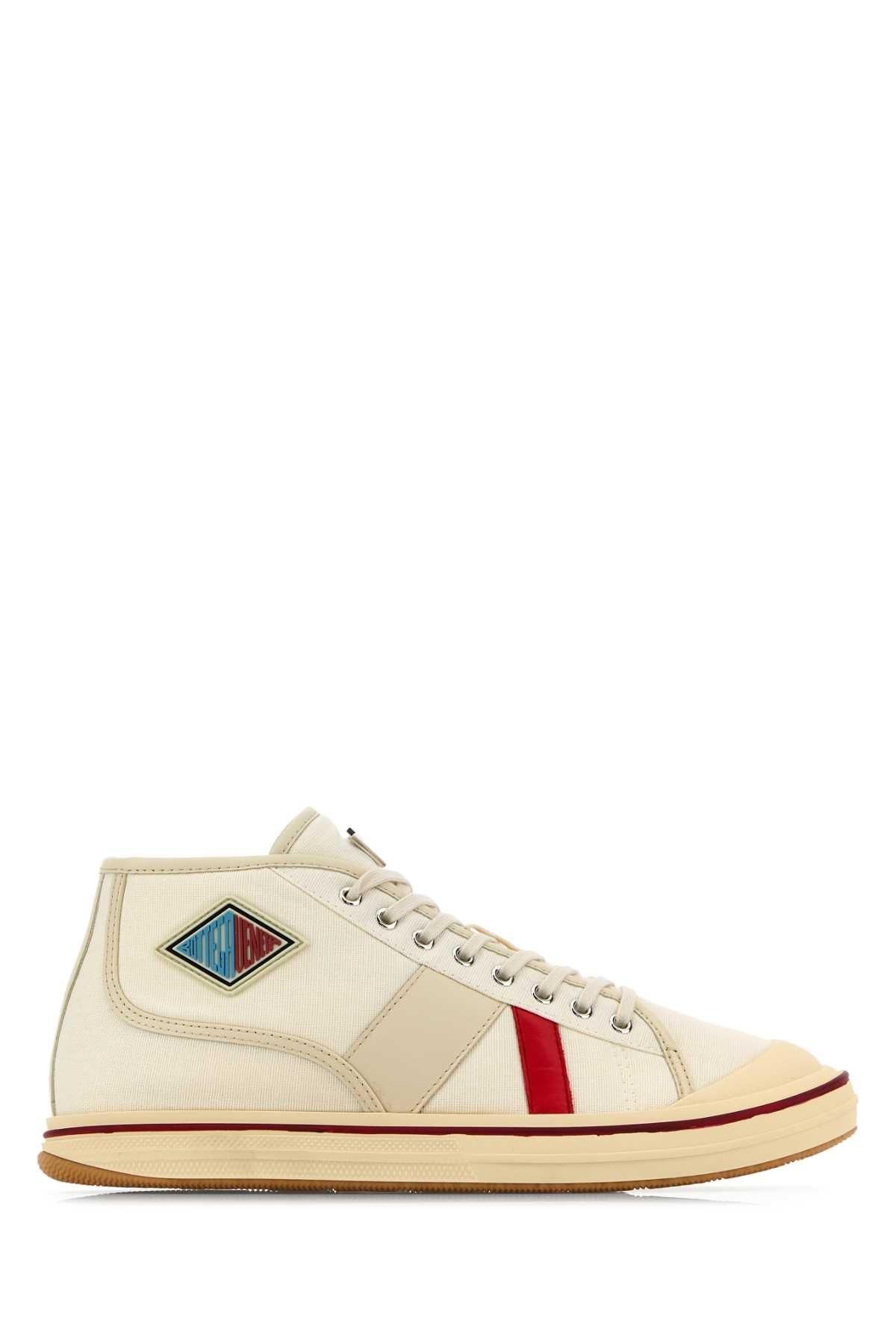 Bottega Veneta Mens Leather White/Red Sneakers 6 US (39 Euro) 578305 NIB $990 Bottega Veneta Speedster sneaker with laces - Men  main image 4