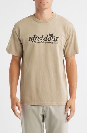Afield Out Sunrise Graphic T-Shirt in Sand at Nordstrom Rack, Size Medium