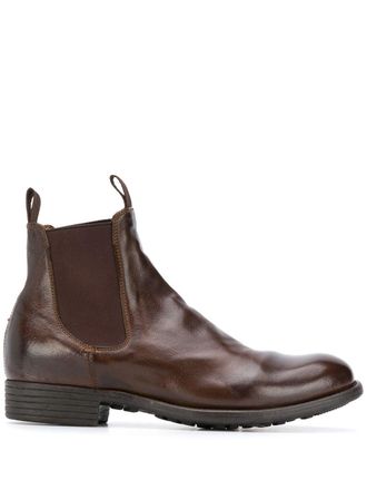 Officine Creative Stivali Chelsea - Marrone