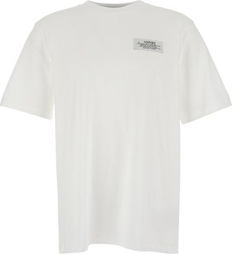 Amiri White Crew Neck T-Shirt