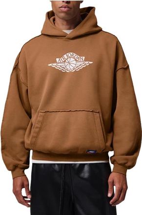 Nike Jordan Flight Wings Hoodie Light British Tan Sail IM9191-281