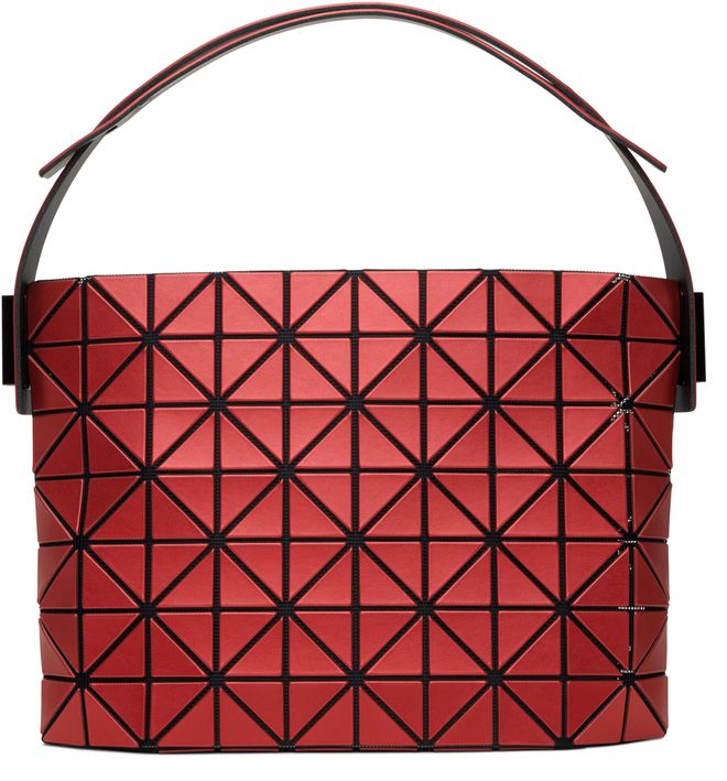 ★TOUT Y EST★ Red Crust Baguette bagBrown 0309 Fendi Red Crinkle Leather Large Oversized Convertible