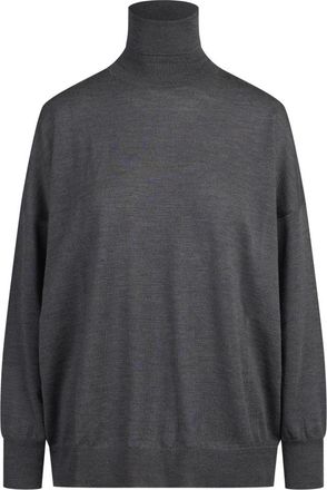 Jucca Turtleneck Trui - Dames - Coltruien - Grijs - S - Wol - Truien & Vesten