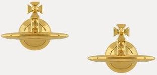 Vivienne Westwood Solid Orb Earrings Gold Swarovski Crystals Women