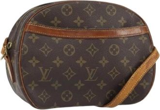 Louis Vuitton Pre-owned Cross Body Bags, female, Brown, Size: ONE SIZE Pre-owned Vintage Canvas Cross Body Bag