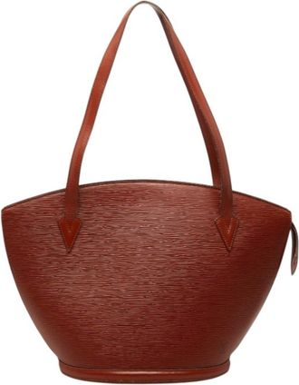 Louis Vuitton Brown Kenyan Brown Leather Shoulder Bag Tote Bag (Pre-Owned)