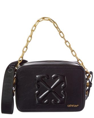 Off-white Logo Medium Leather Crossbody
