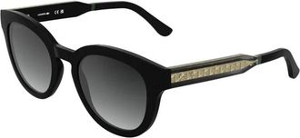 Lacoste Sunglasses, female, Black, 52 MM, Monogram Oval Glasses